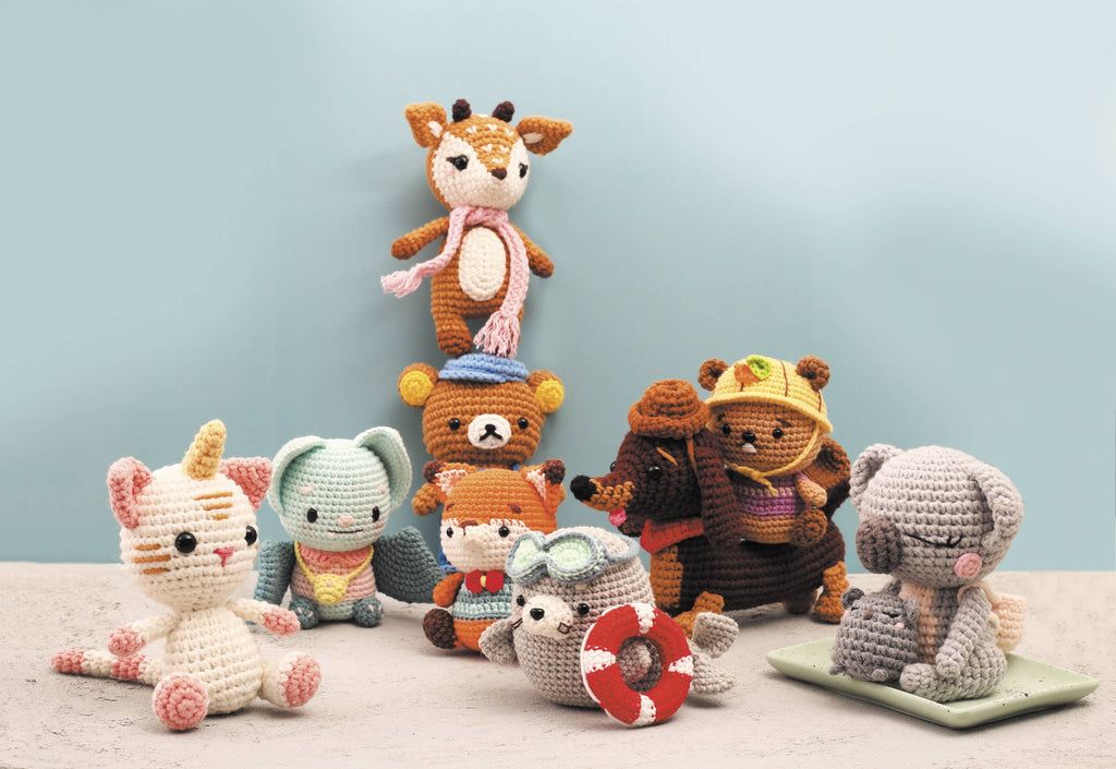 Minigurumi-pakket met zeehond