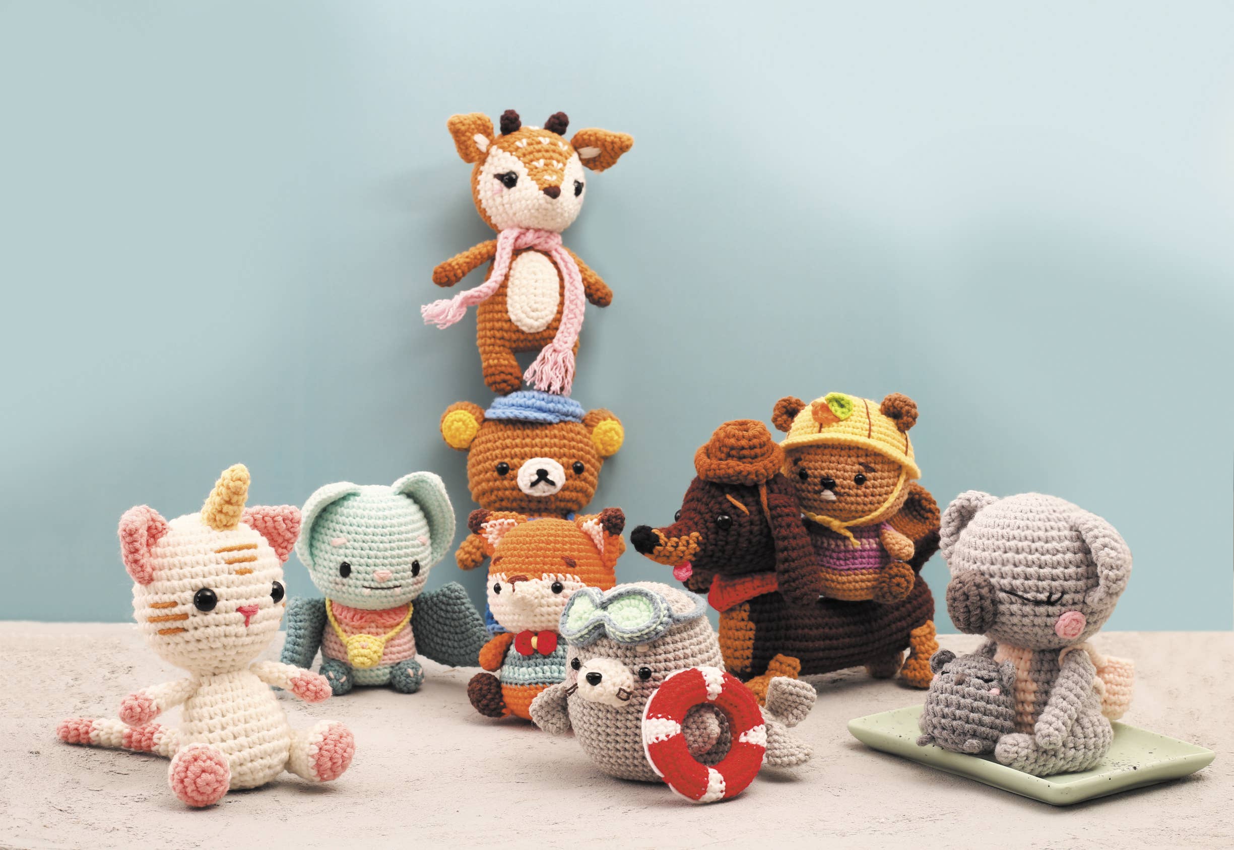 Minigurumi-pakket met zeehond