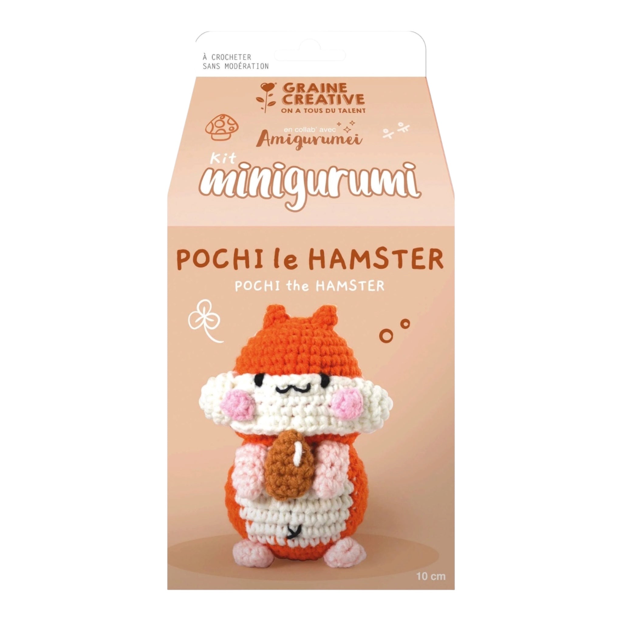 Hamster minigurumi haakpakket