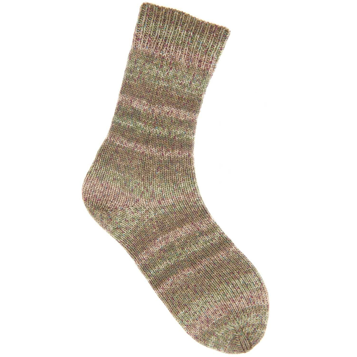 Rico - Socks Sprinkly Stripey 6-ply - forest