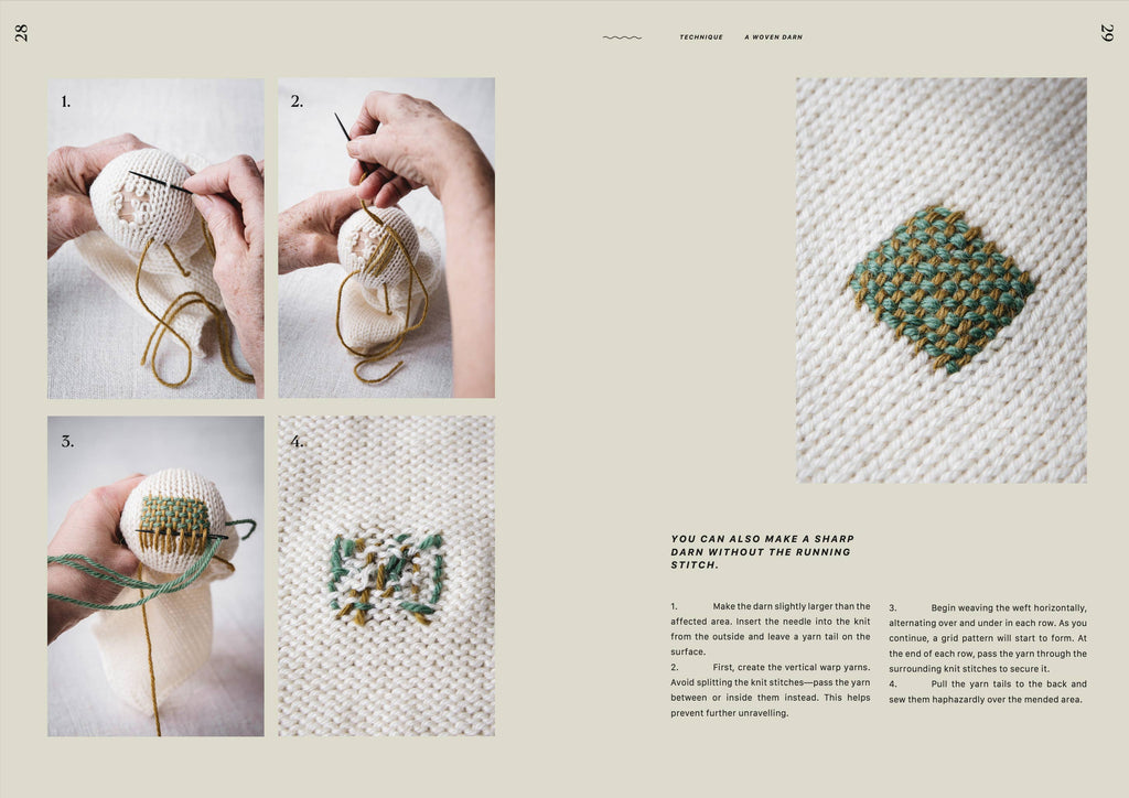 The Art of Knitwear Repair - Engels