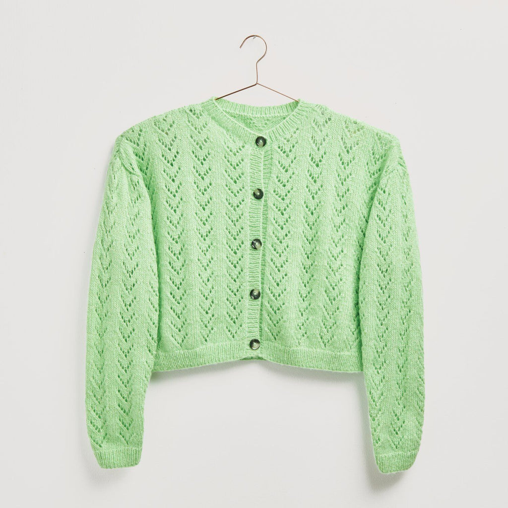 Breipakket Vest Fluffily Green 36/38 - 40/42