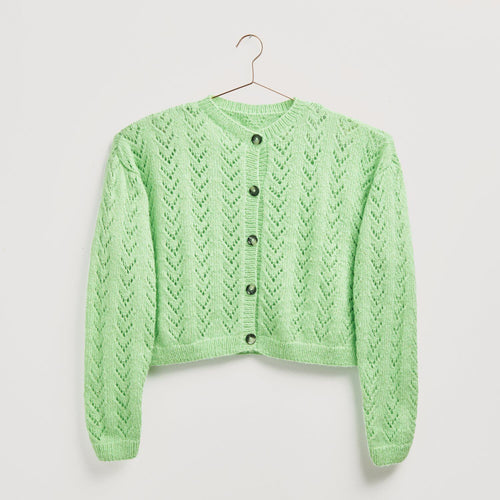 Breipakket Vest Fluffily Green 36/38 - 40/42