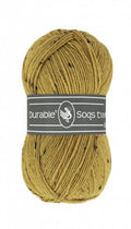 Durable - Soqs Tweed - golden olive - 2145