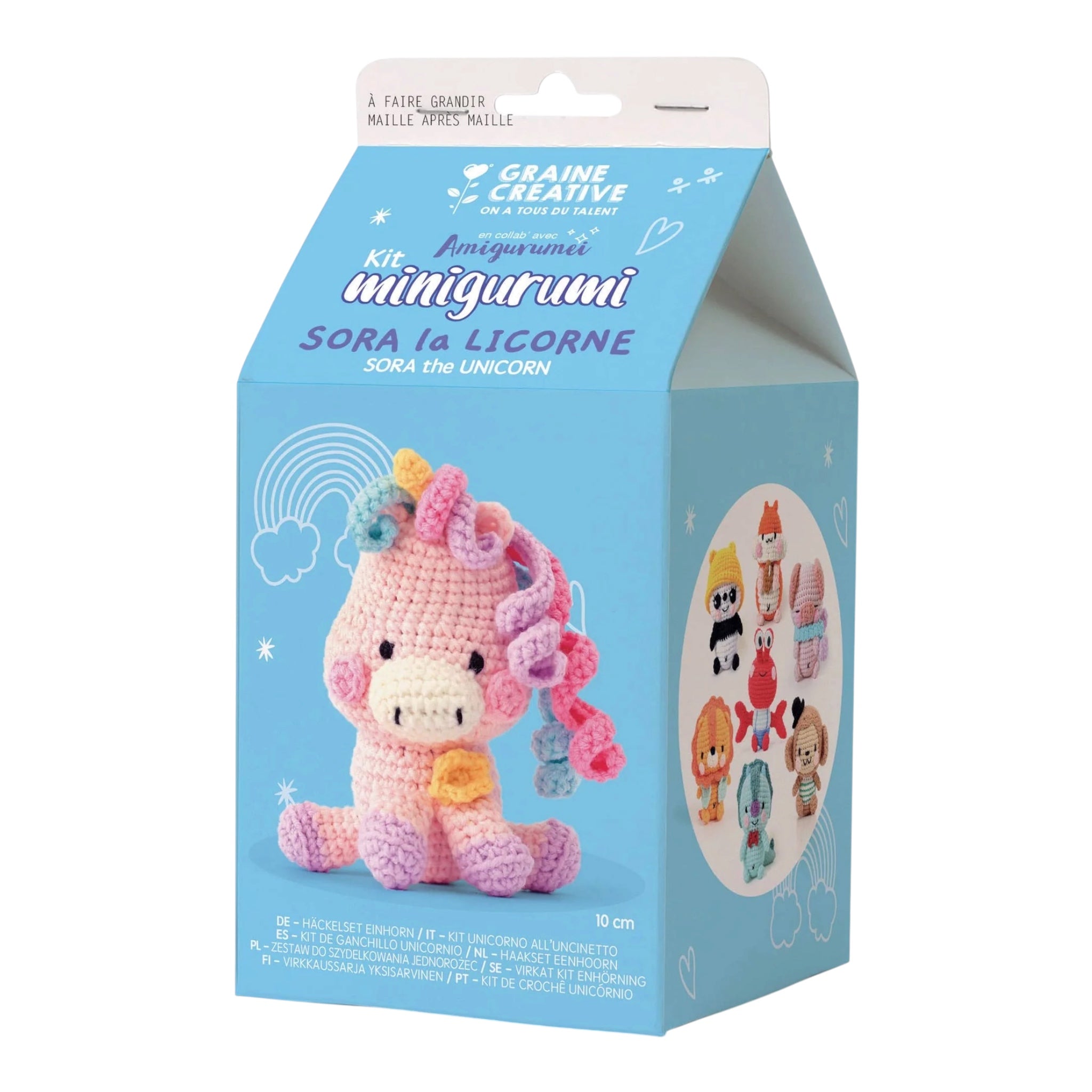 MINIGURUMI EENHOORN KIT