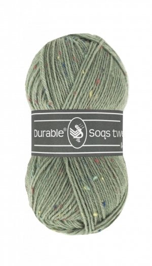 Durable - Soqs Tweed - seagrass - 402