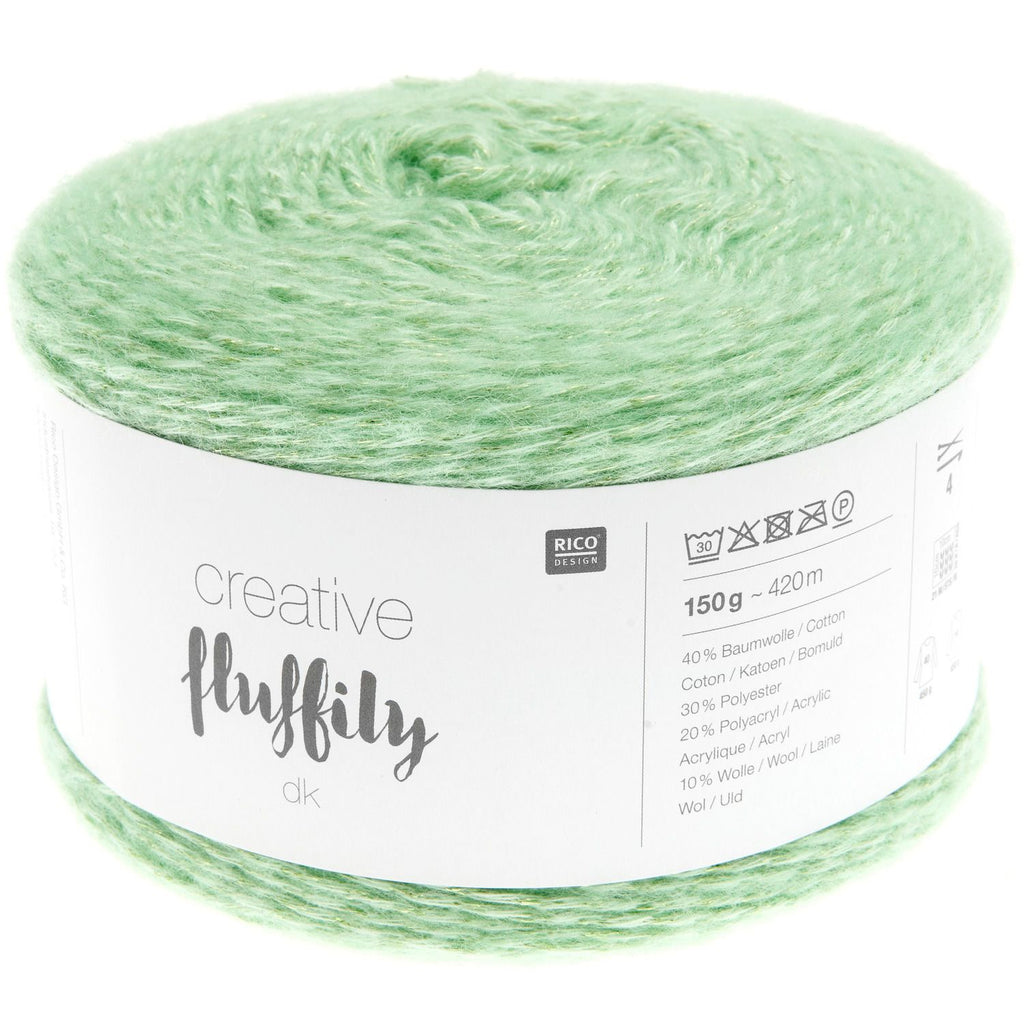 Breipakket Vest Fluffily Green 36/38 - 40/42