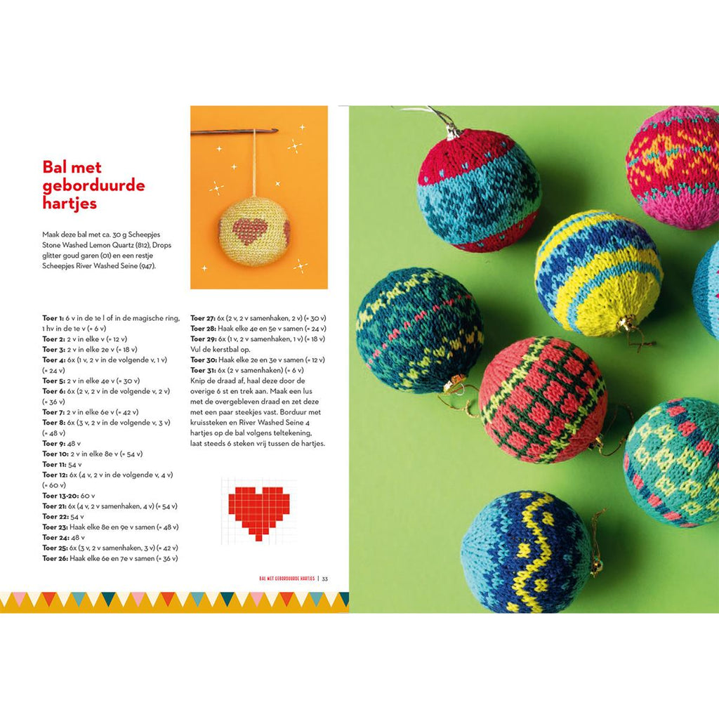 Kerstballen Breien en Haken