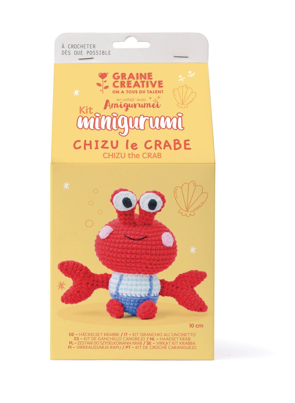 MINIGURUMI KRAB KIT