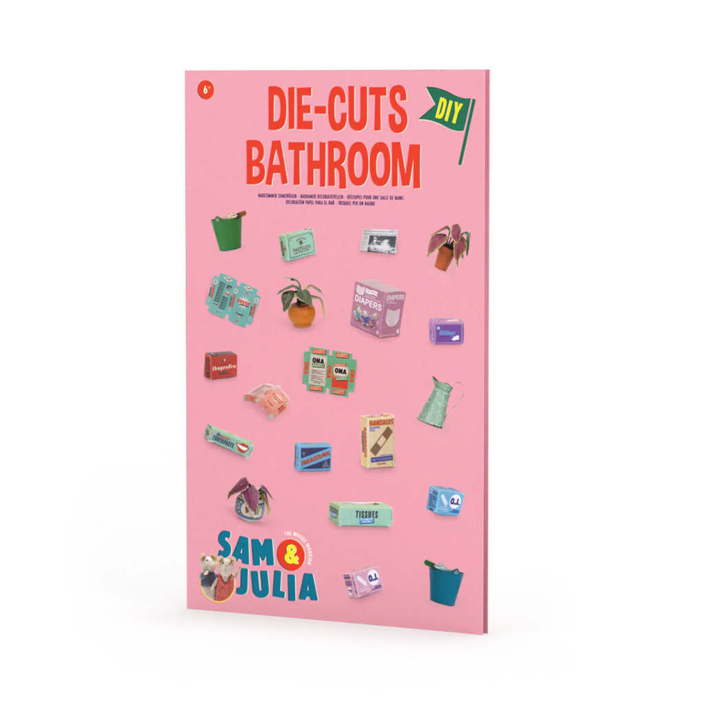 Sam & Julia - Het Muizenhuis - Decoratievellen Badkamer