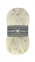 Durable - Soqs Tweed - ivory - 326