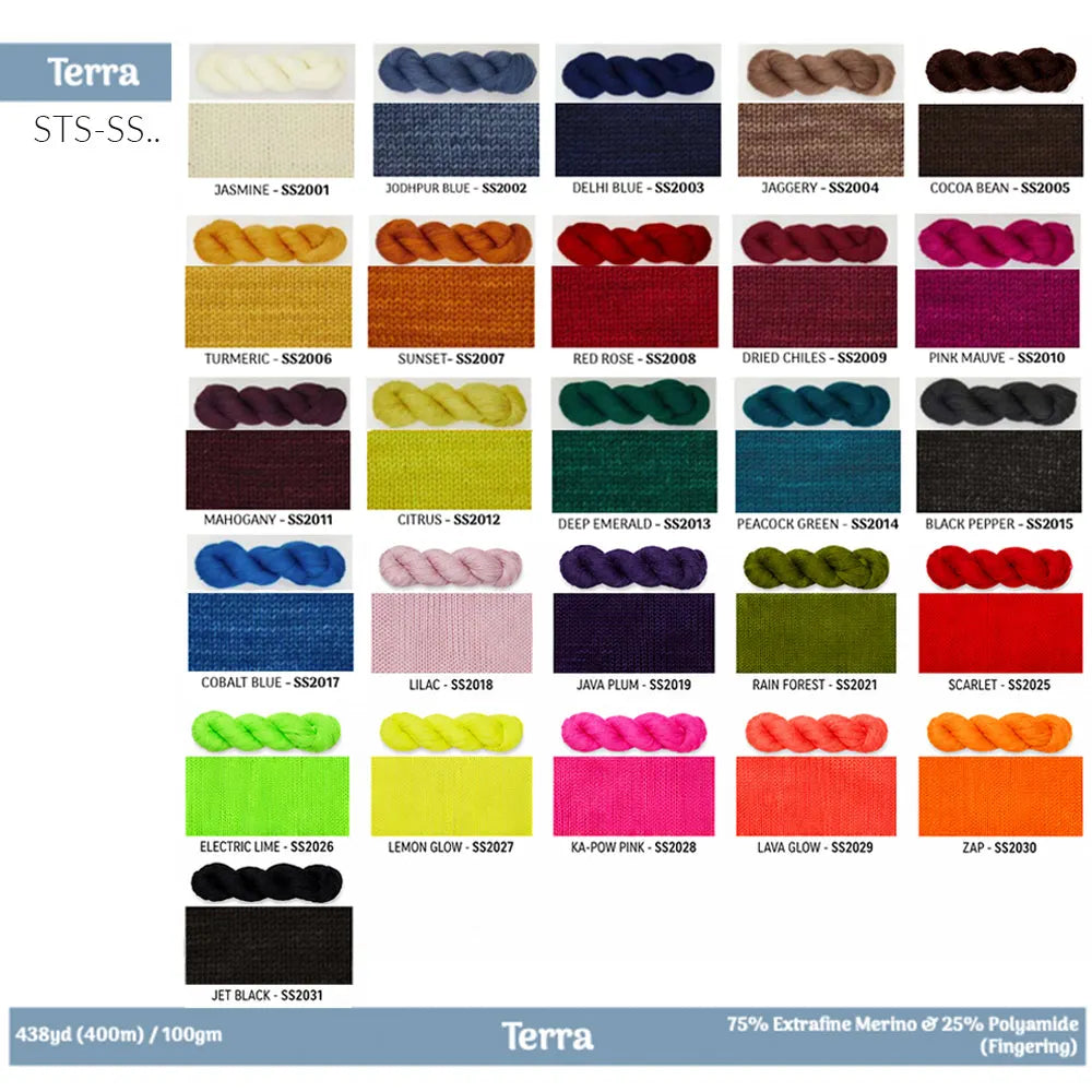 Symfonie Yarns - Terra - Solid - jasmine - SS2001