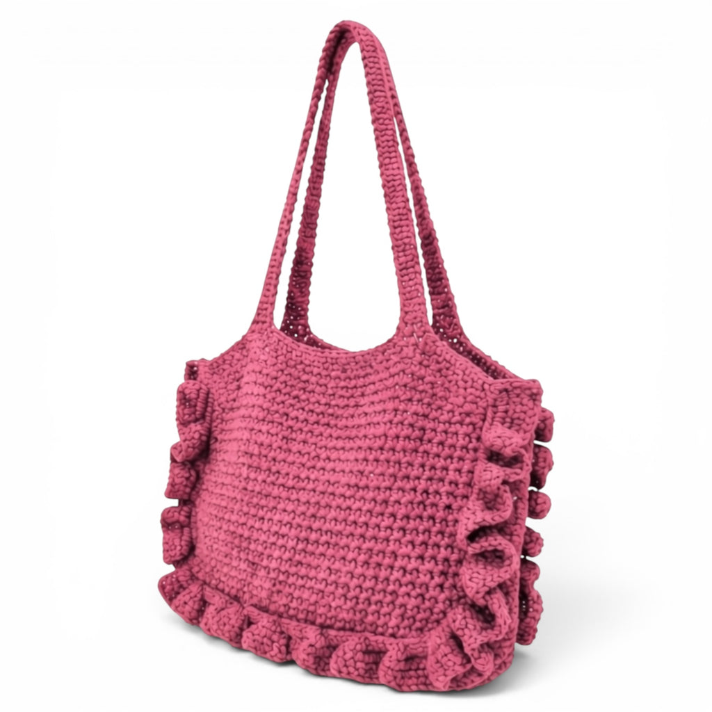 Haakpakket Ruffle Tote Bag