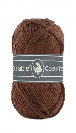 Durable - Cosy Fine - coffee - 385