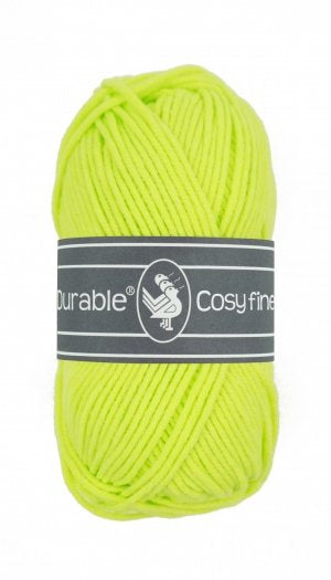 Durable - Cosy Fine - neon yellow - 1645