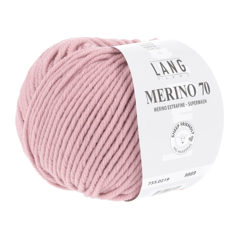 Lang Yarns - Merino 70 - rose - 733.0219