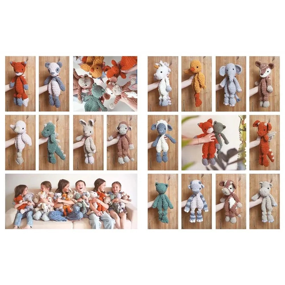 Grote lieve knuffels haken - Alyson Dratch