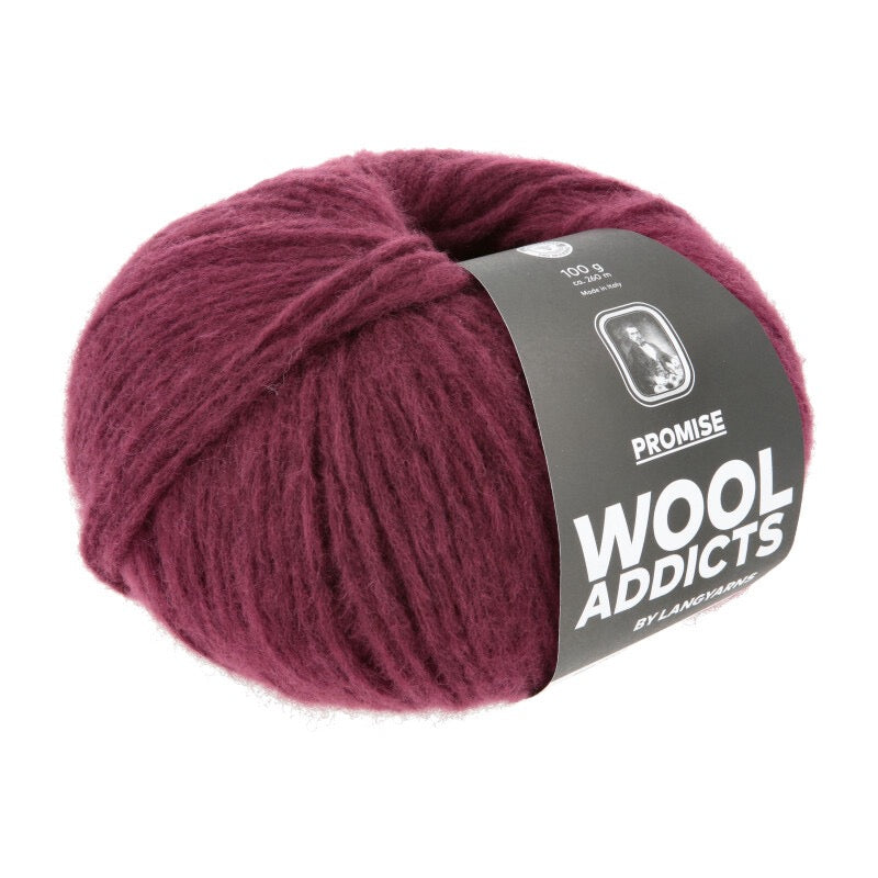 WoolAddicts - Promise - wine - 1162.0062