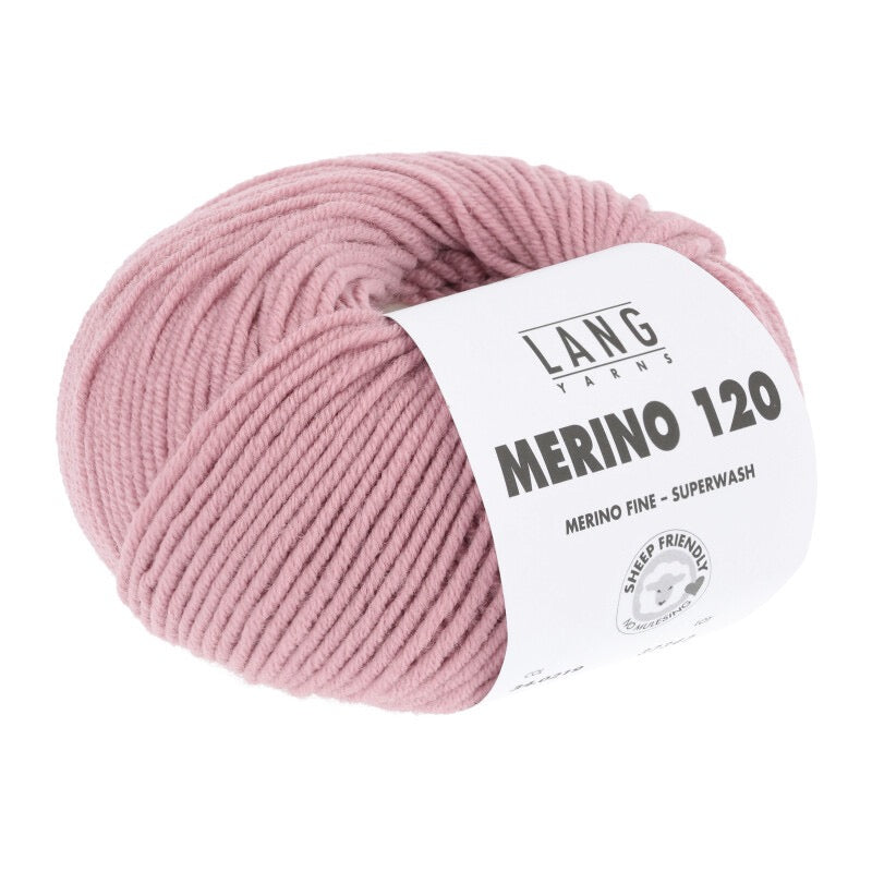 Lang Yarns - Merino 120 - rosé - 34.0219
