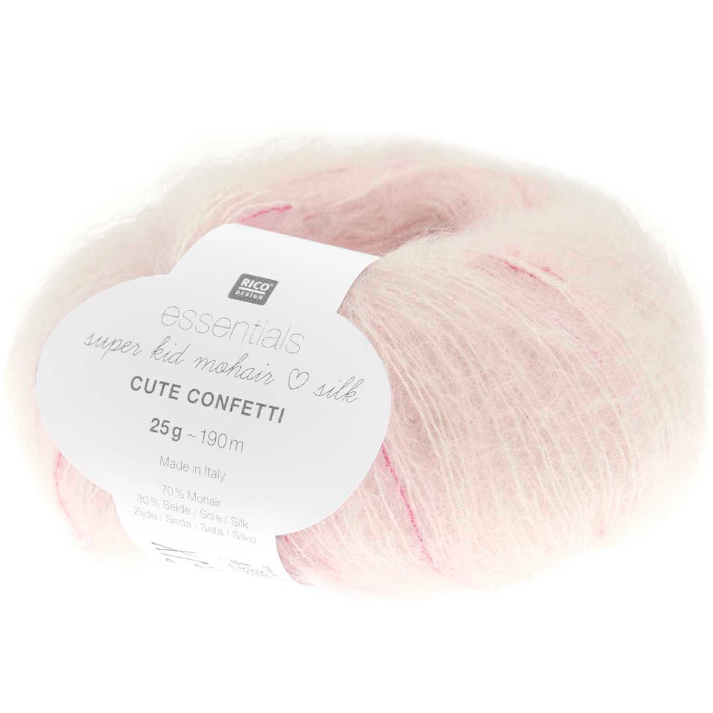 Breipakket Sjaal Mohair Cute Confetti