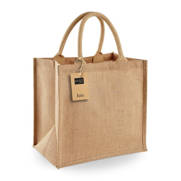 Westford & Mill - Midi Jute Tote - natural - W413