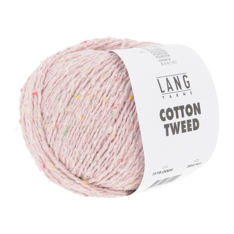 Lang Yarns - Cotton Tweed - rose - 1178.0009