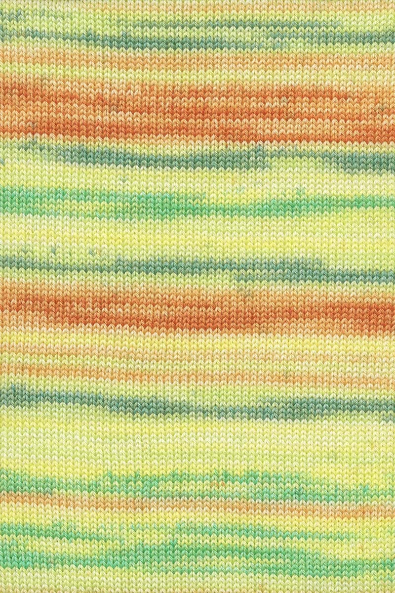 Lang Yarns - Merino 200 Color - yellow/melon/turquoise - 155.0603