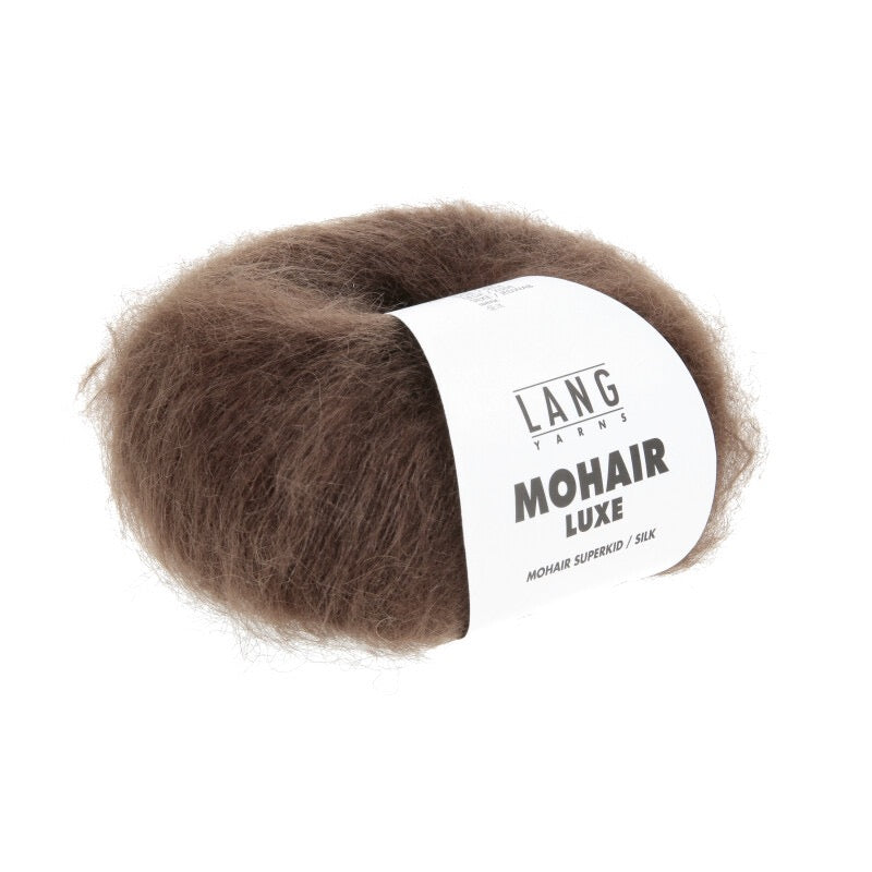 Lang Yarns - Mohair Luxe - chocolate - 698.0167