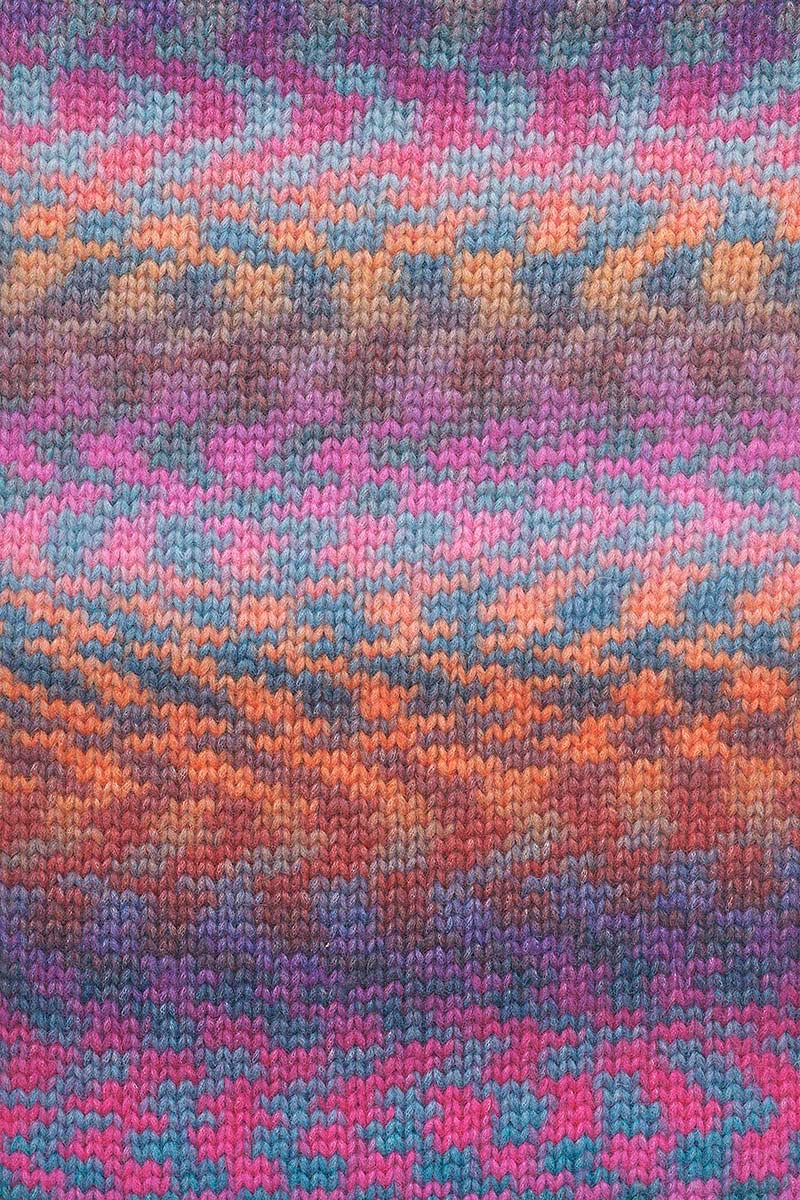 Lang Yarns - CLOUD FUNKY - hot pink/ocean/orange/petrol - 1077.0025