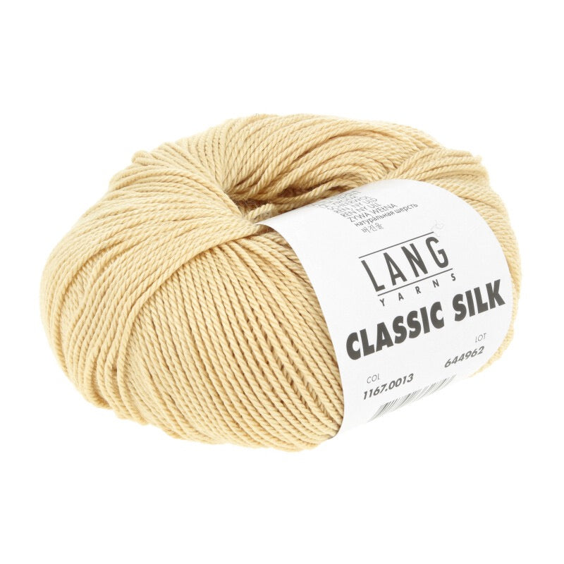 Lang Yarns - Classic Silk - light yellow - 1167.0013