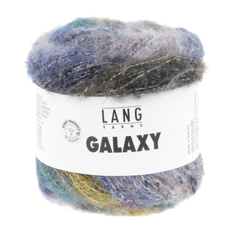 Lang Yarns - Galaxy - grey/blue/yellow - 1189.0004