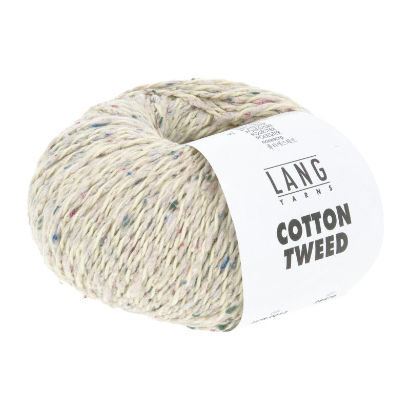 Lang Yarns - Cotton Tweed - baby yellow - 1178.0013