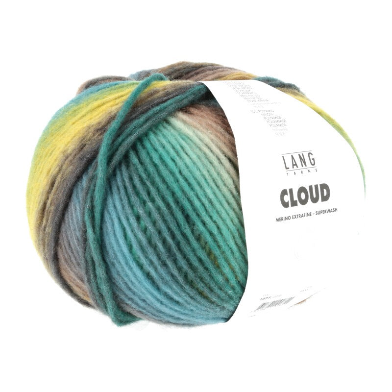 Lang Yarns - CLOUD - green - 1077.0004