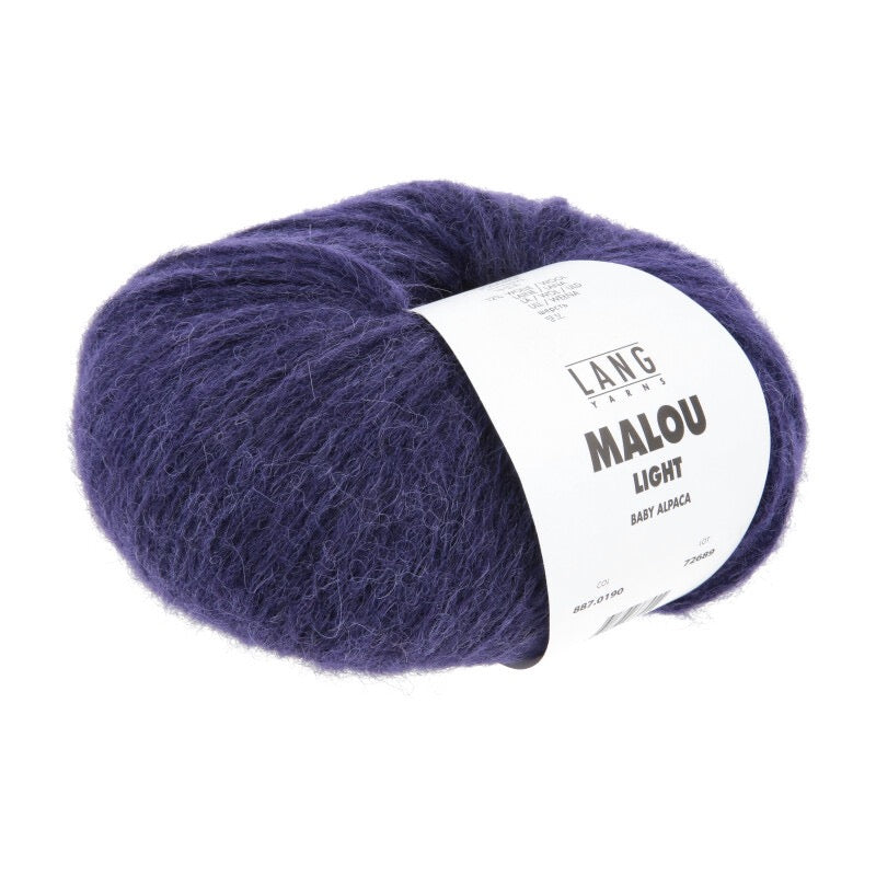 Lang Yarns - MALOU LIGHT - royal purple - 887.0190