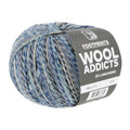 WoolAddicts - FOOTPRINTS - blue/beige/jeans - 1115.0019
