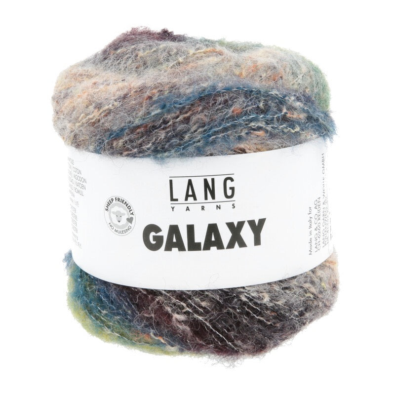 Lang Yarns - Galaxy - black/green/beige - 1189.0006