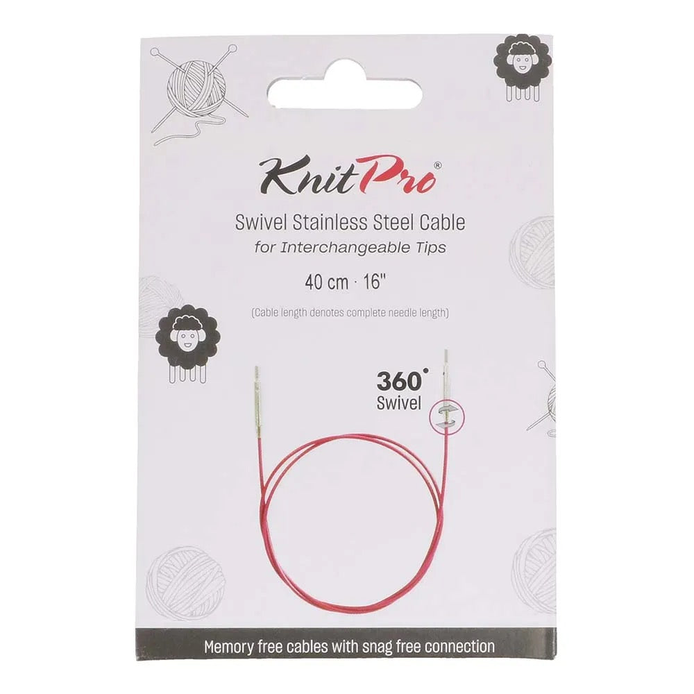 KnitPro - Swivel 360° Verwisselbare kabel