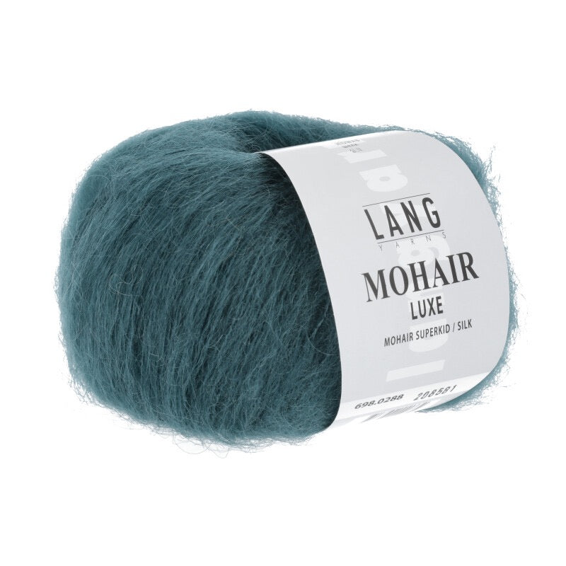Lang Yarns - Mohair Luxe - petrol - 698.0288
