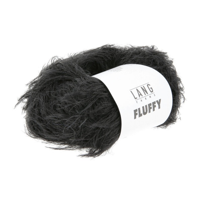 Lang Yarns - Fluffy - black - 1186.0004