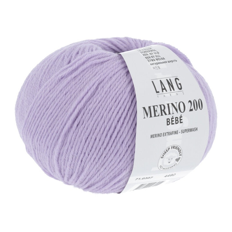 Lang Yarns - Merino 200 - lavender - 71.0307
