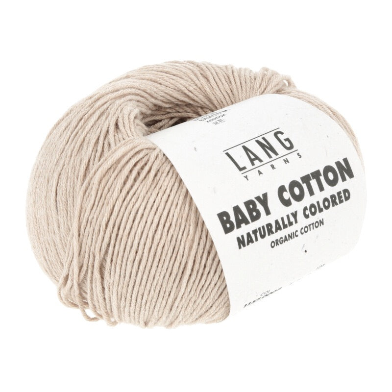 Lang Yarns - Baby Cotton Naturally Colored - light brown - 1157.0002