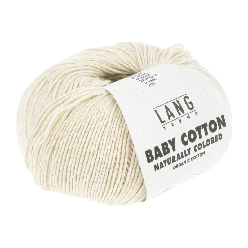 Lang Yarns - Baby Cotton Naturally Colored - ivory - 1157.0001