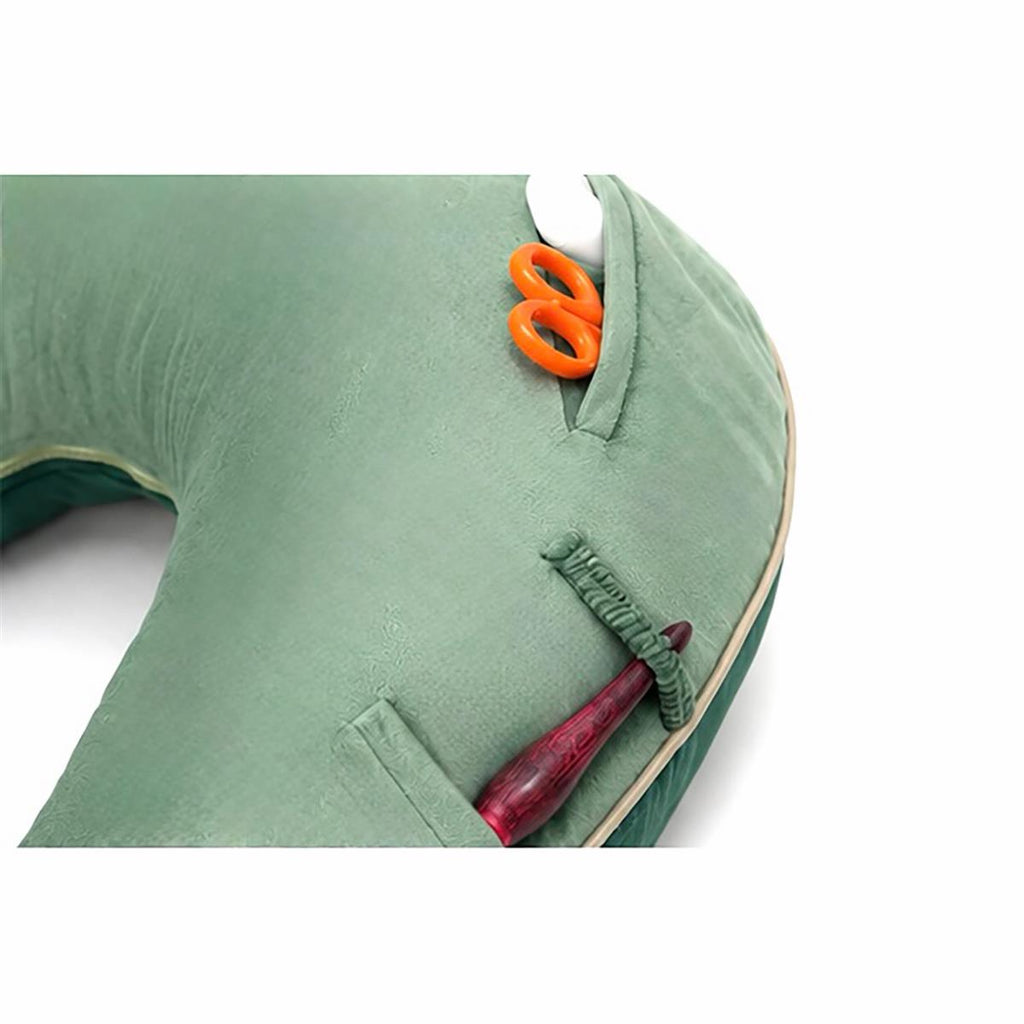 Durable Crafteaze Ergonomisch Handwerkkussen 70x70 - groen