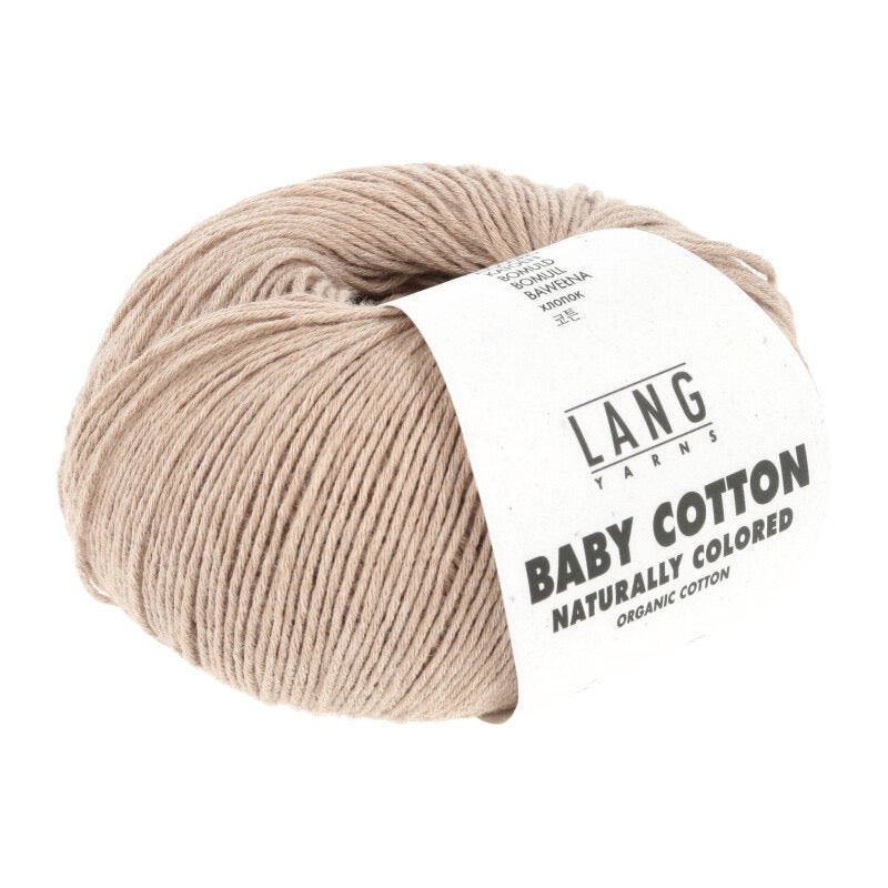 Lang Yarns - Baby Cotton Naturally Colored - pale brown - 1157.0007