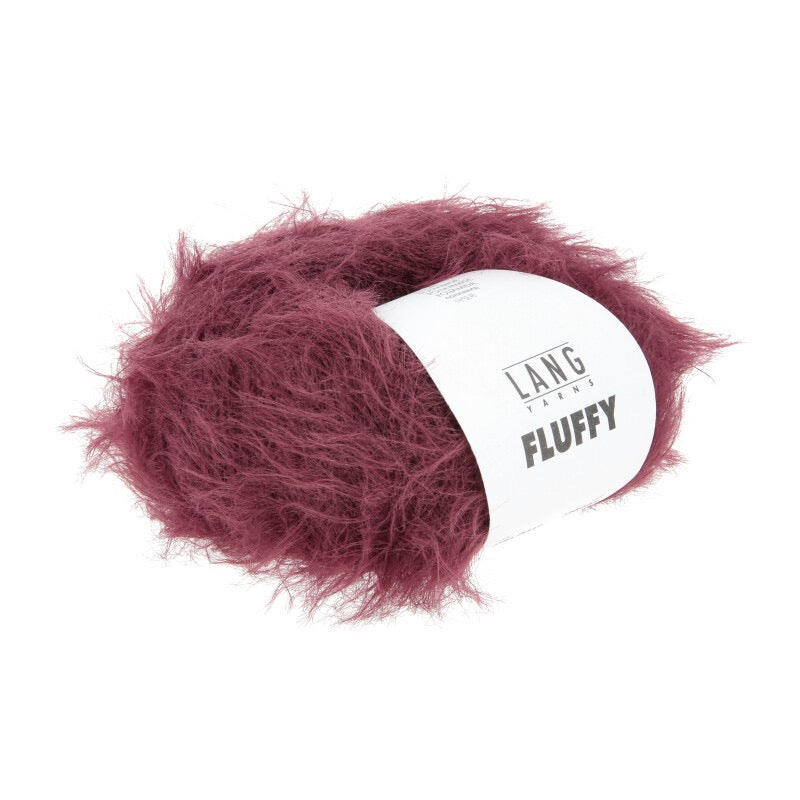 Lang Yarns - Fluffy - wine red - 1186.0062