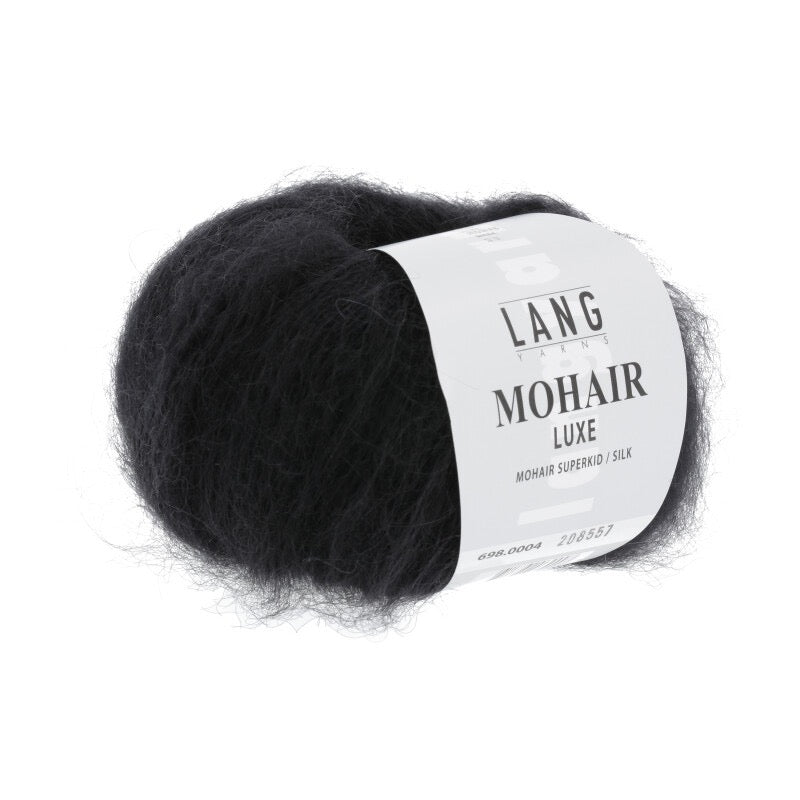 Lang Yarns - Mohair Luxe - black - 698.0004