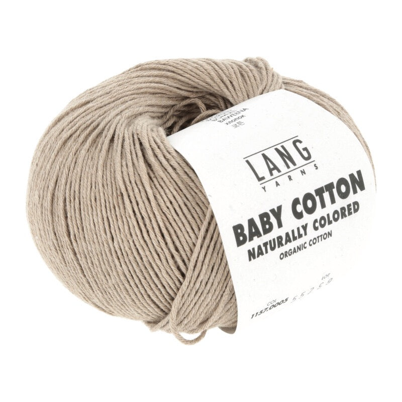 Lang Yarns - Baby Cotton Naturally Colored - light green - 1157.0005