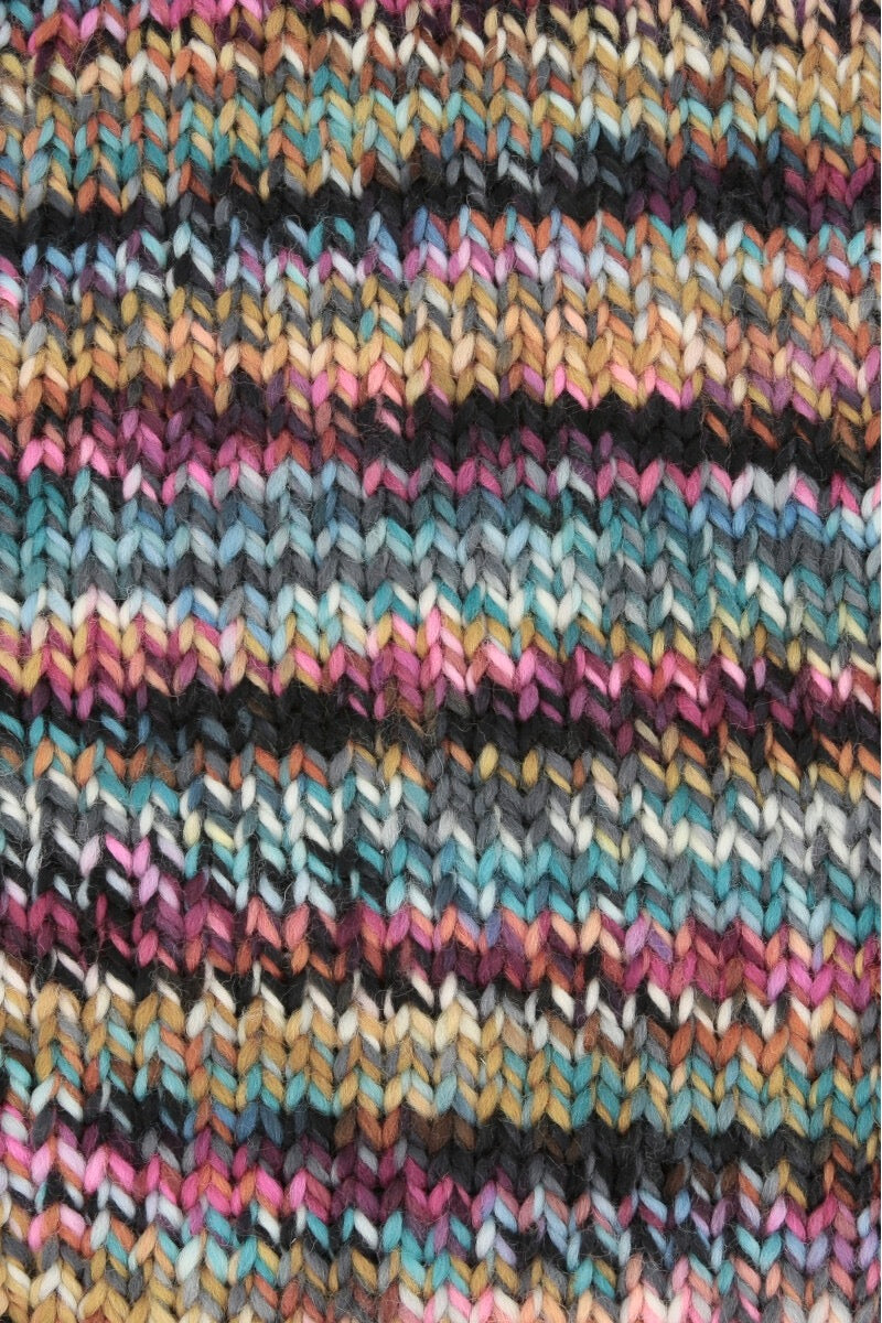 Lang Yarns - Twister - petrol/black/pink - 1184.0002