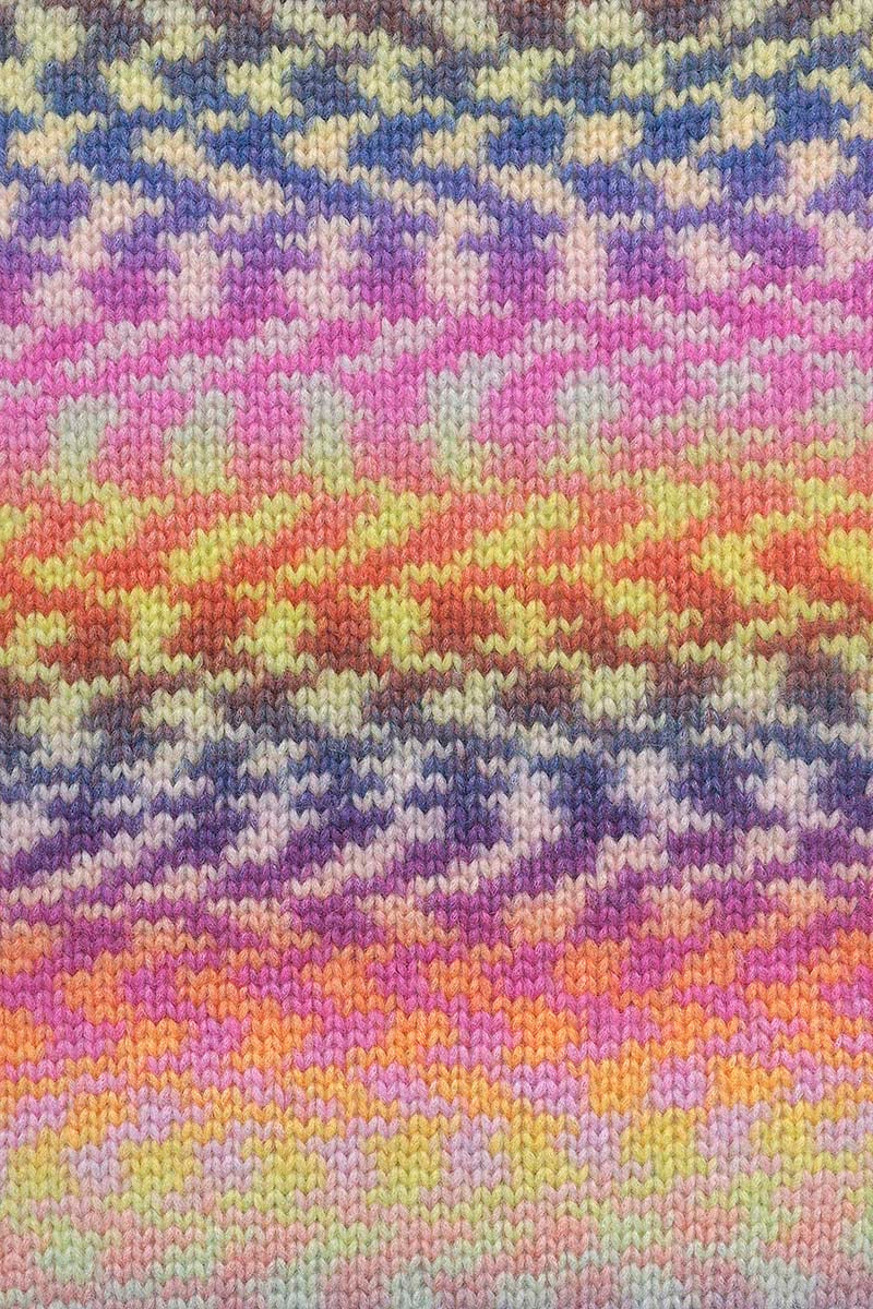 Lang Yarns - CLOUD FUNKY - melon/marine/yellow/mauve - 1077.0023