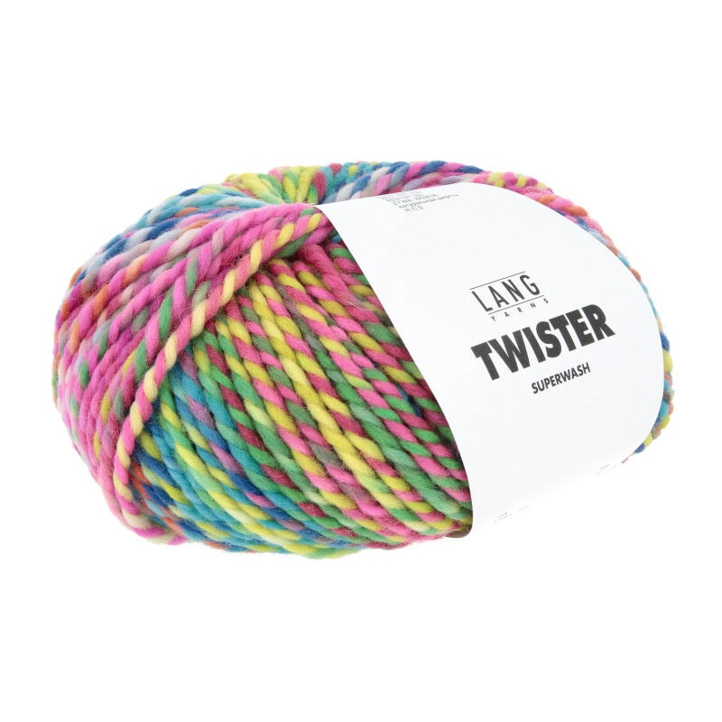 Lang Yarns - Twister - hot pink/marine/light blue - 1184.0006